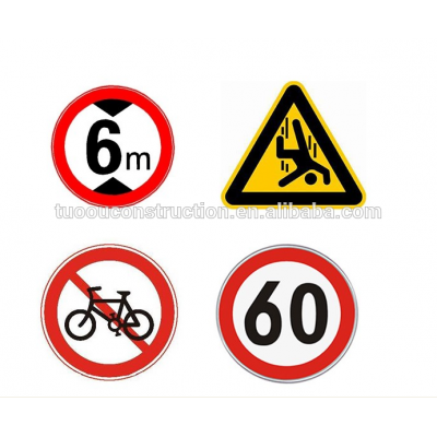 Traffic Road Signs Reflective Aluminum Customrized