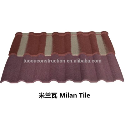 Chinese Colorful Stone Coated Metal Roof Tile