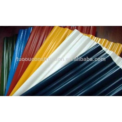 High quality color metal steel roofing sheet,color glazed metal roof tile,color galvanized corrugated roofing