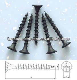 black low price drywall screw/Bugle Head, Phillip, Drywall Screw, with Fine Thread